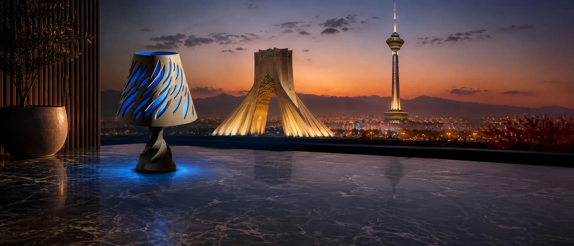 نمونه محصولات دکوراتیو پرینت سهبعدی 3dstyle