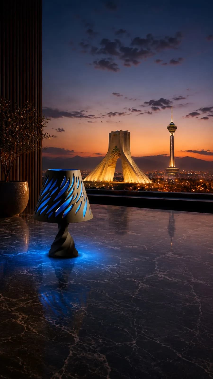 نمونه محصولات دکوراتیو پرینت سهبعدی 3dstyle