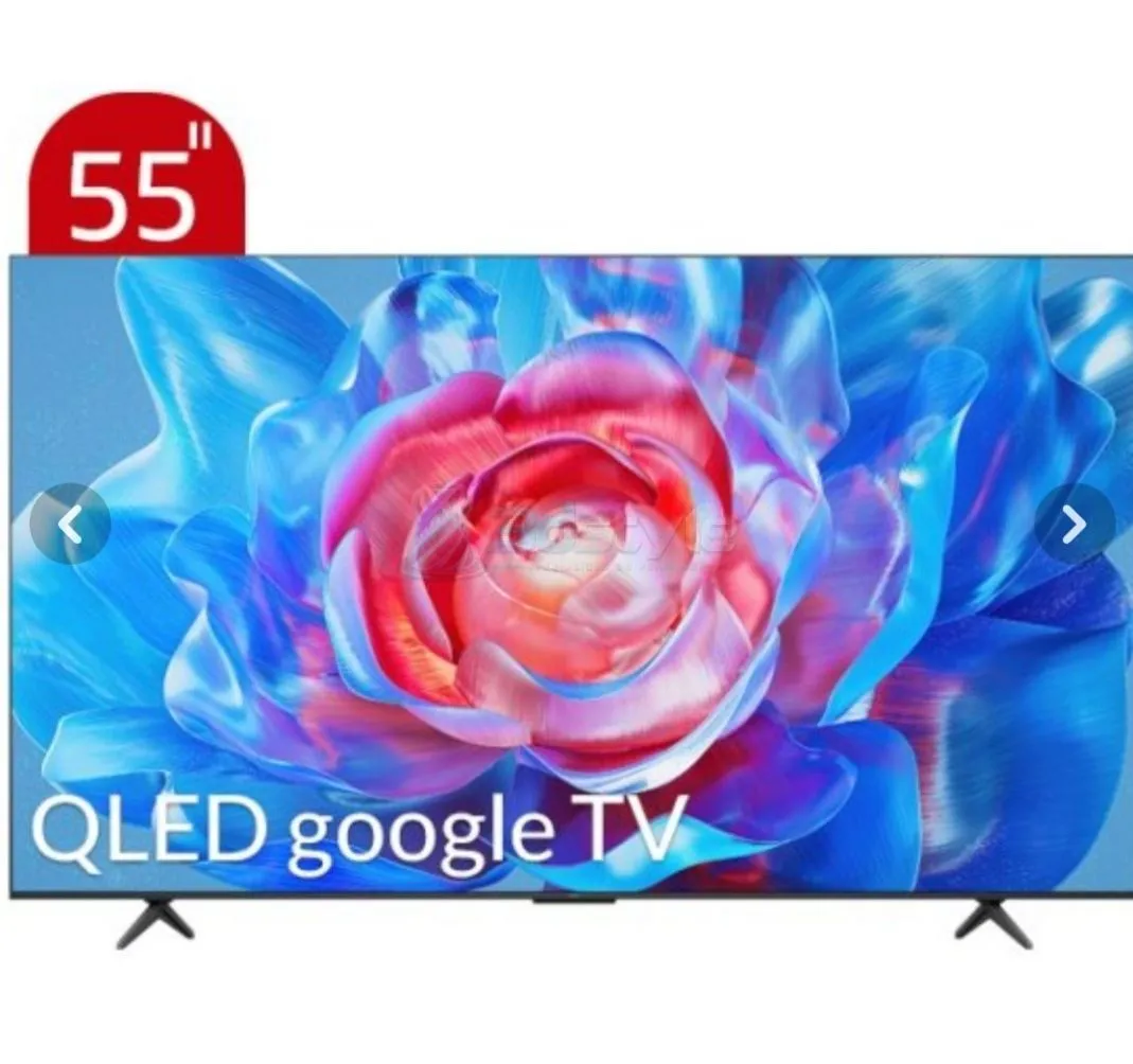 تلویزیون هوشمند 55اینچ TCL QLED  Black پرینت سه بعدی